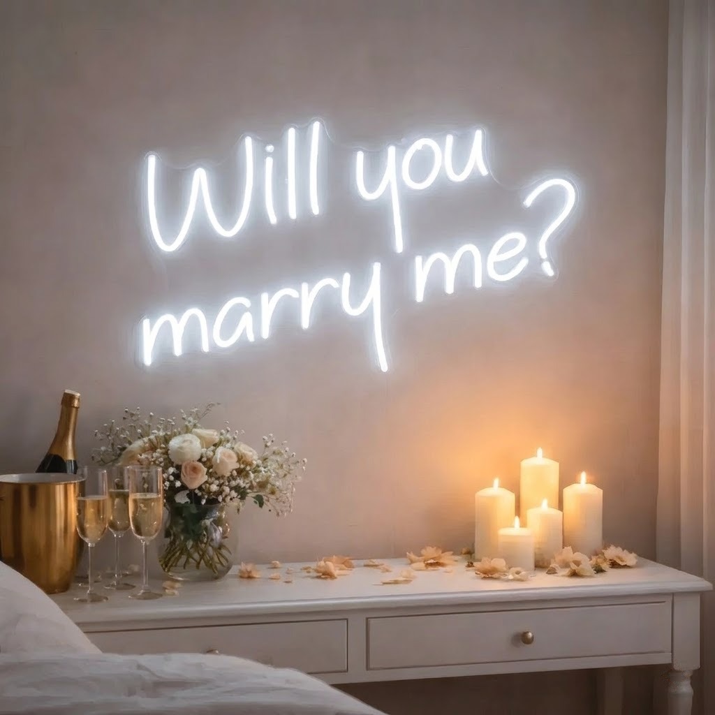 Will You Marry Me? Led Neon