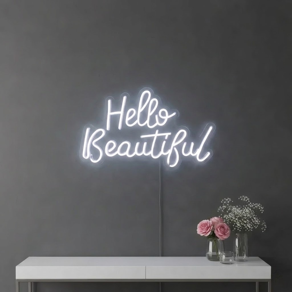 Hello Beautiful Led Neon