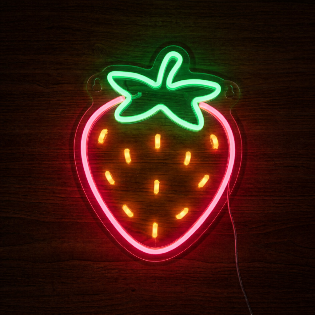 Led Neon Çilek