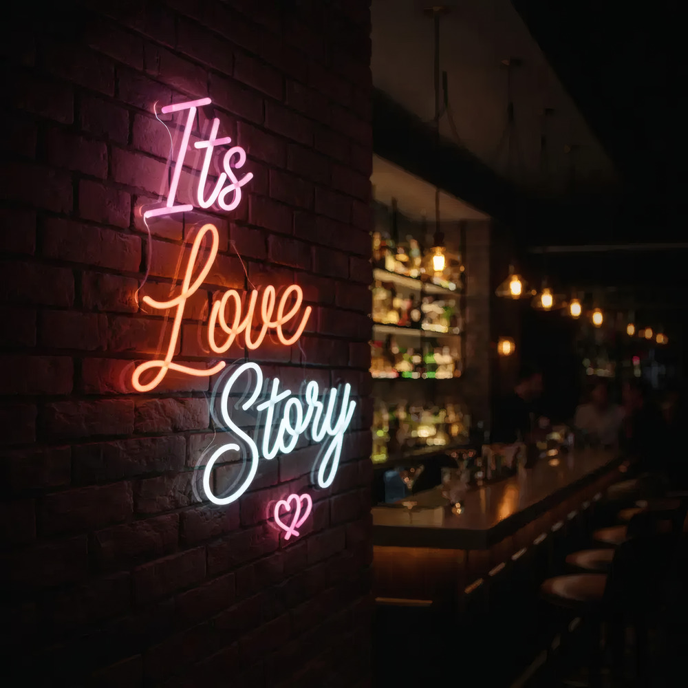 Its Love Story Led Neon