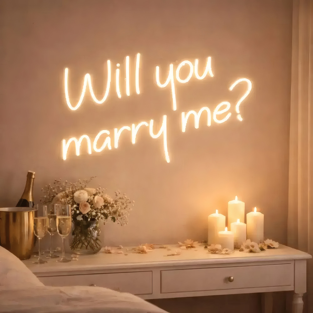 Will You Marry Me? Led Neon