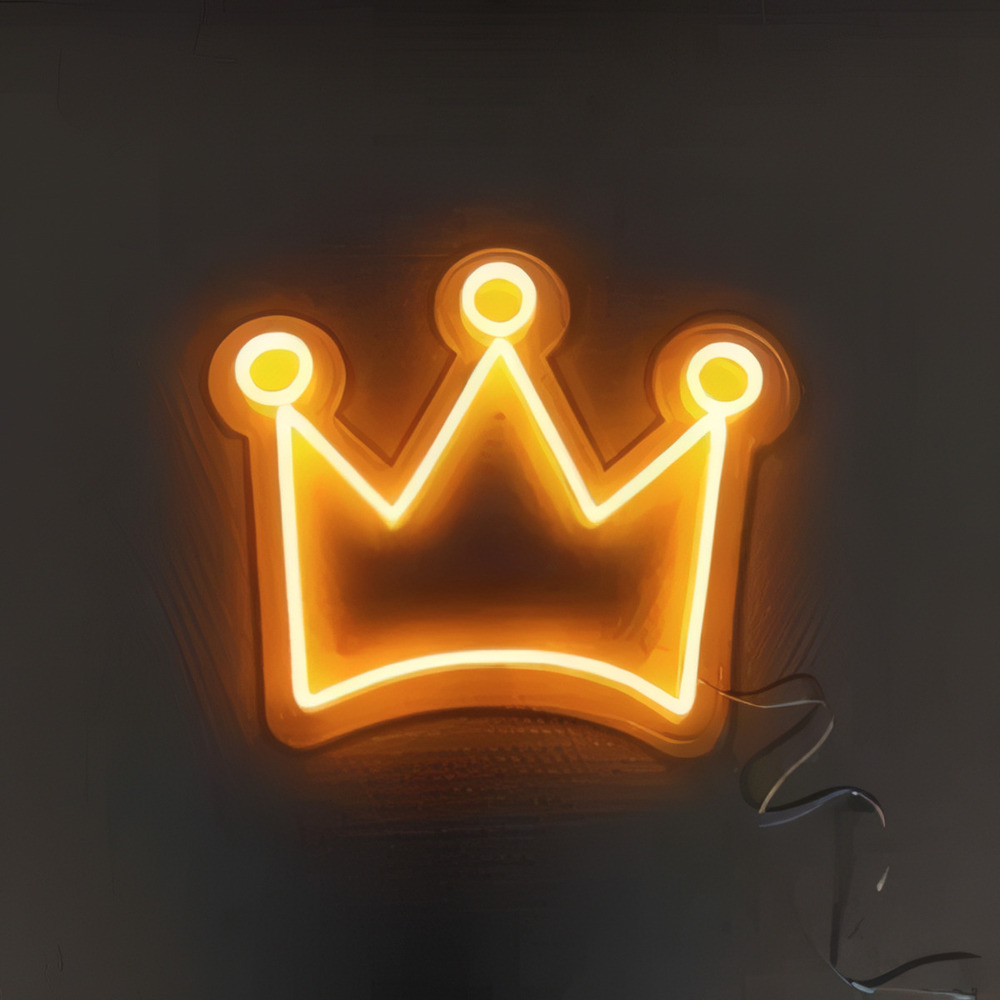 Kral Tacı Led Neon