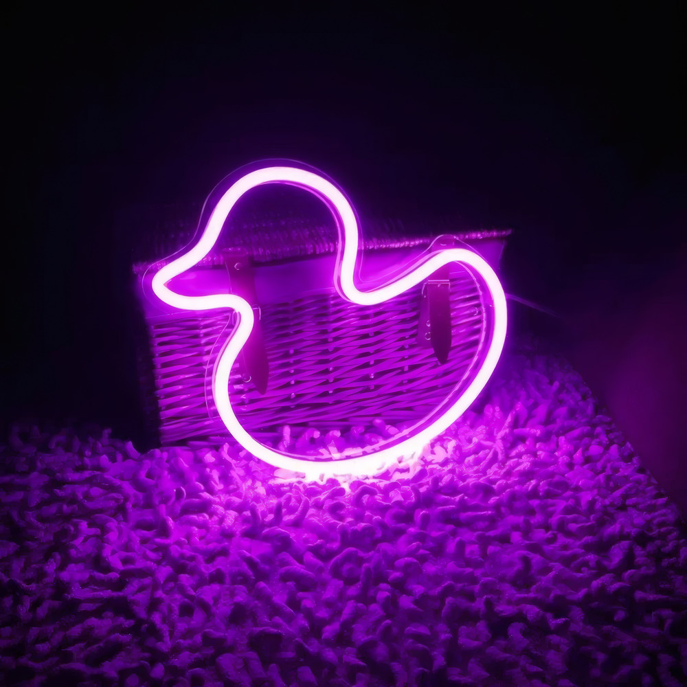 Ördek Figürü Led Neon