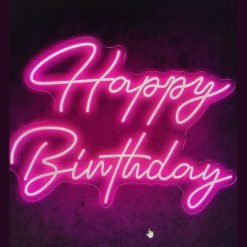 Alternative view of Happy Birthday Led Neon