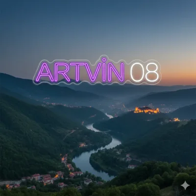 Mençuna Şelalesi Led Neon