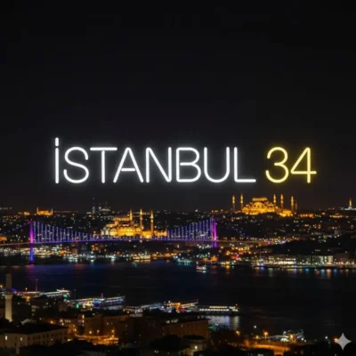 İstanbul 34 Led Neon