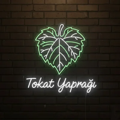 Tokat Yaprağı Led Neon
