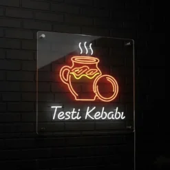 Testi Kebabı Led Neon