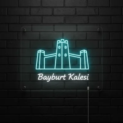 Bayburt Kalesi Led Neon