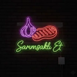 Sarımsaklı Et Led Neon