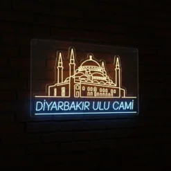Diyarbakır Ulu Camii Led Neon