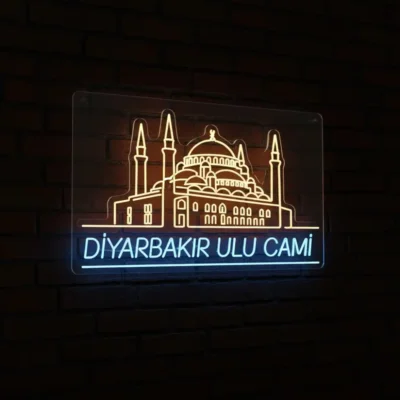 Diyarbakır Ulu Camii Led Neon