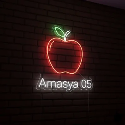 Amasya Elma Led Neon