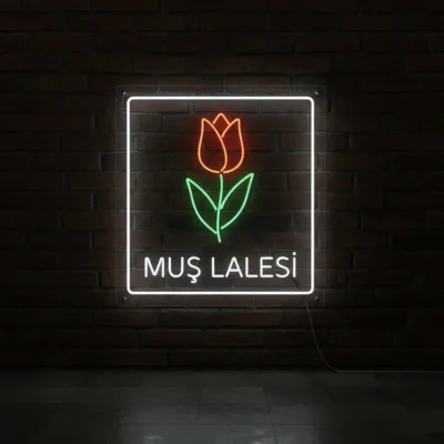 Muş Lalesi Led Neon