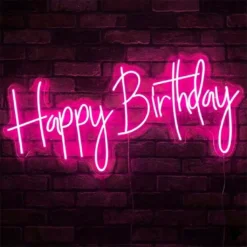 Alternative view of Led Neon Happy Birthday 5