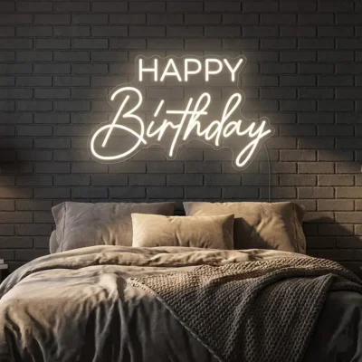 Led Neon Happy Birthday 3