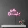 Hello Beautiful Led Neon