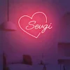 Led Neon Sevgi