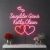 Led Neon Sevgililer Günü Kutlu Olsun